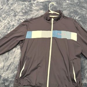 Travis Matthew Track Jacket- Navy